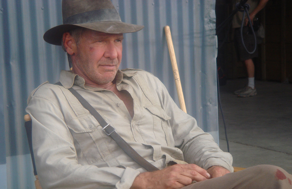 Indiana Jones 4 / Schauspieler Harrison Ford