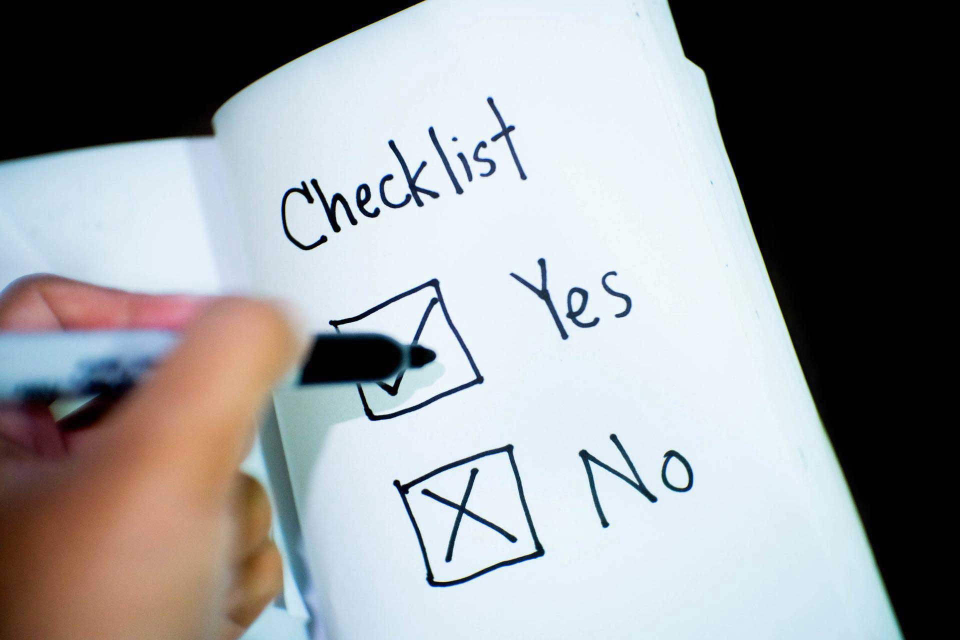 Checklist Aufgaben Callcenter